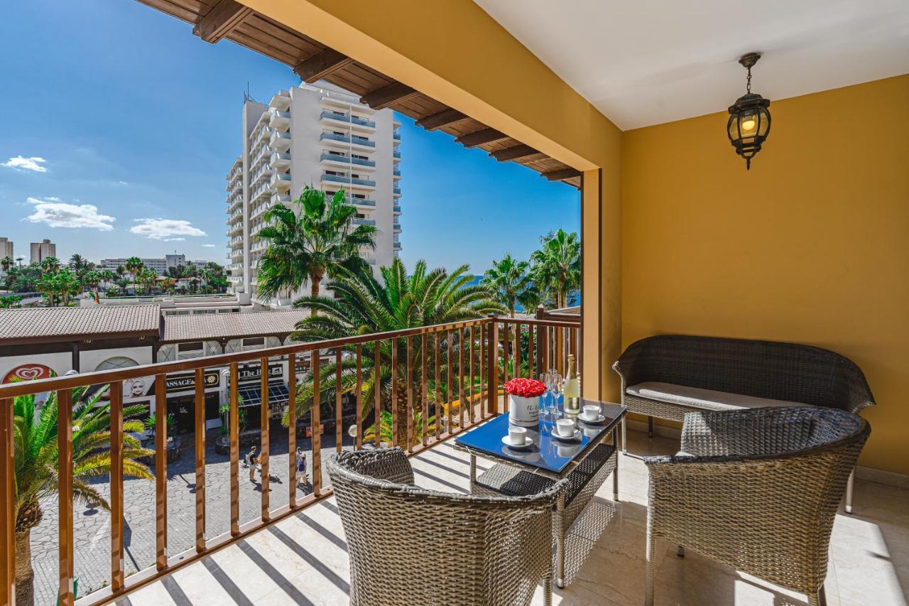Amazing 3 Bedroom Apartment On The First Line Of The Best Las Americas Beach, Air Conditioner And Terrace Ocean View Playa de las Americas  Exteriör bild